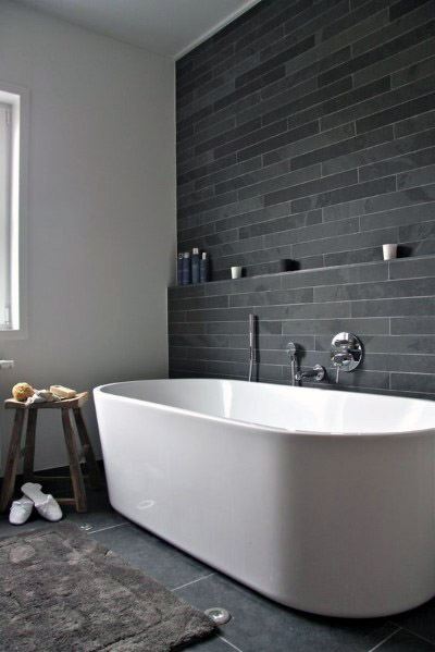 dark slate grey tiles