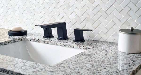 Bathroom Backsplash Tile Ideas Herringbone White