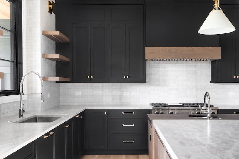 49 Black Kitchen Cabinet Ideas