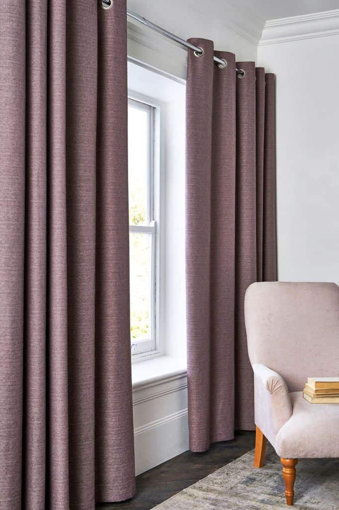 subtle curtains living room