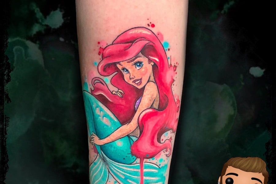 63 Little Mermaid Tattoo Ideas