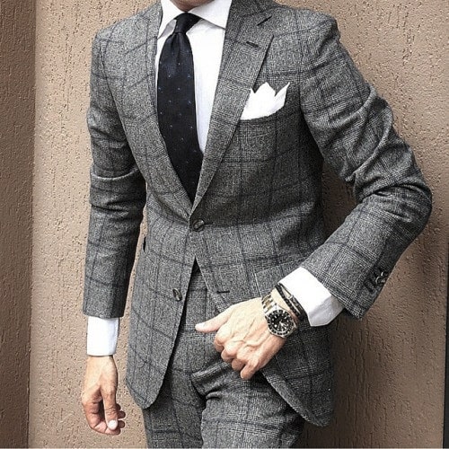 28 Color Ties To Match With a Grey Suit