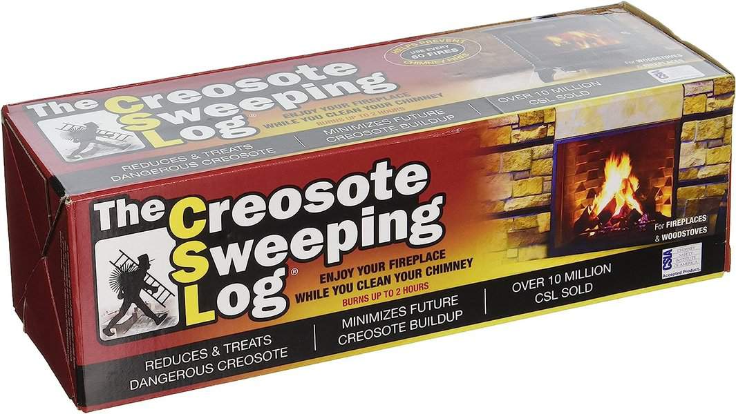 creosote sweeping log