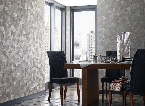 Design Ideas For Textured Wall Dining Room