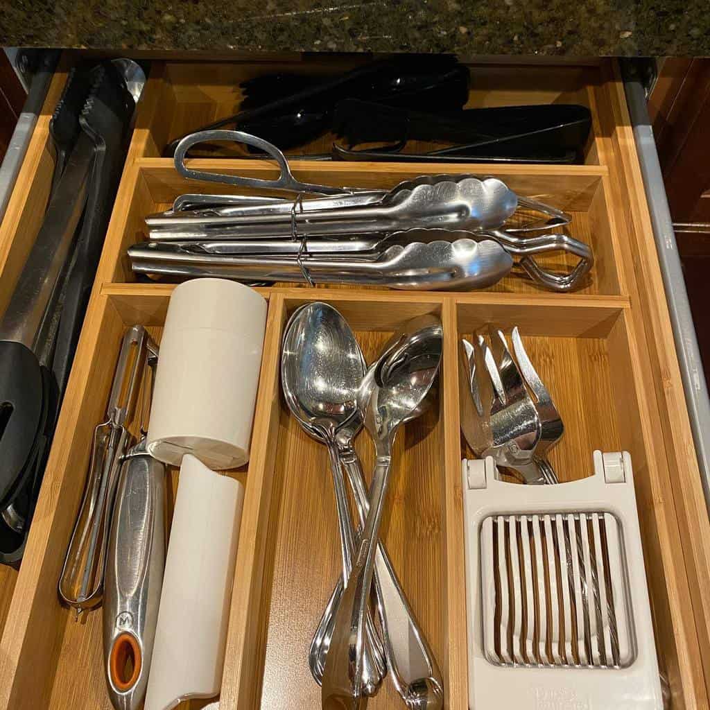 kitchen drawer divider utensils
