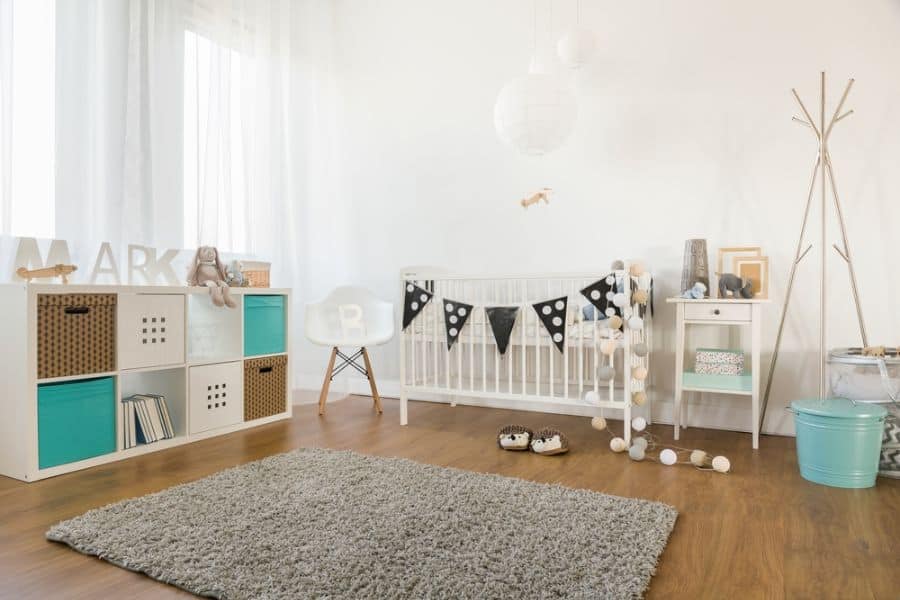 neutral baby room