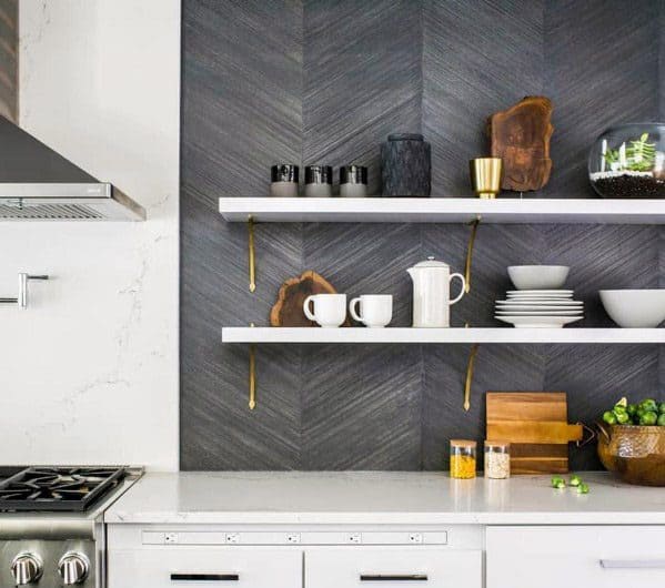 Home Design Ideas Textured Wall Kitchen Backsplash