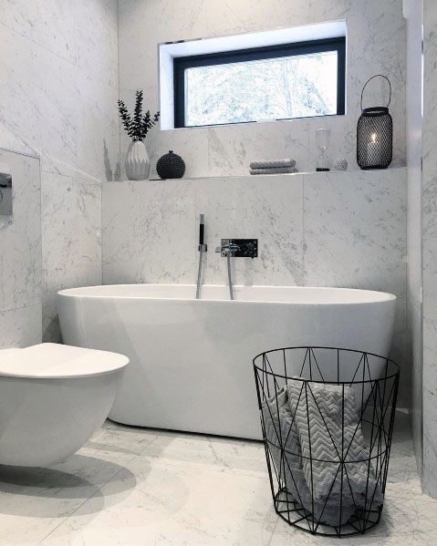 luxury white marlbe bathroom large tub