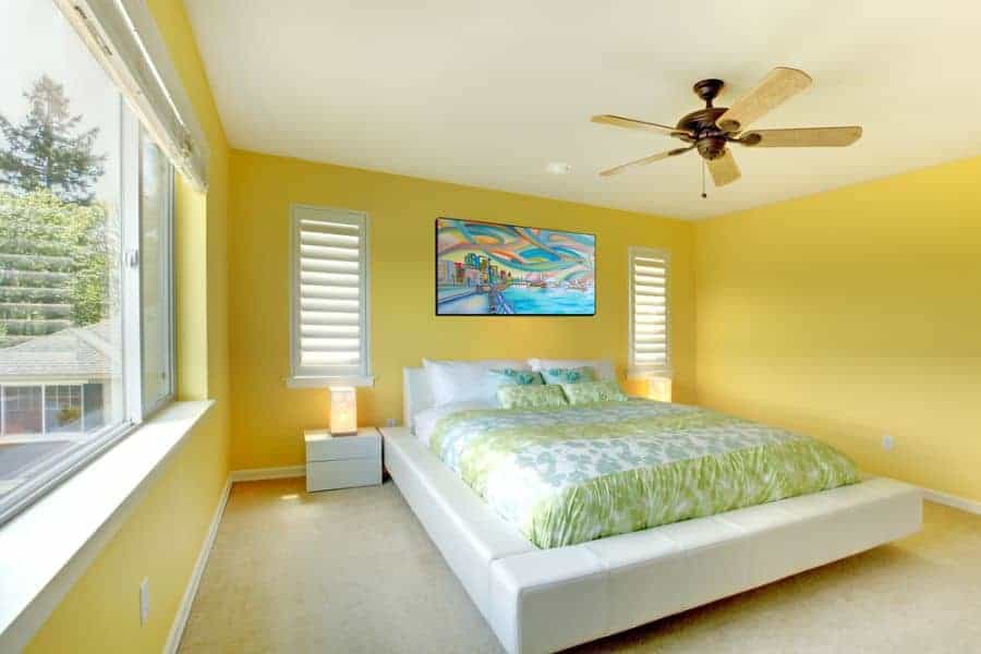 54 Yellow Bedroom Ideas