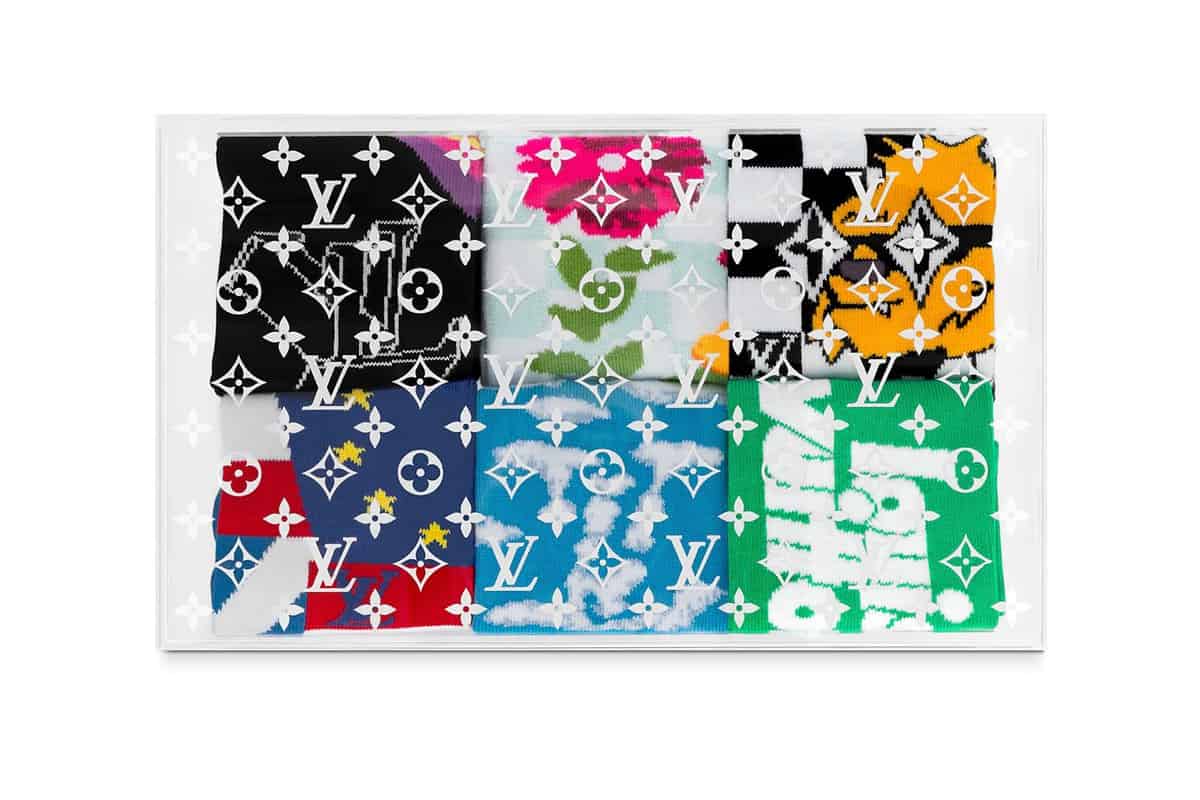 Up Your Stocking Filler Game With This $2K Louis Vuitton Archives Socks Set