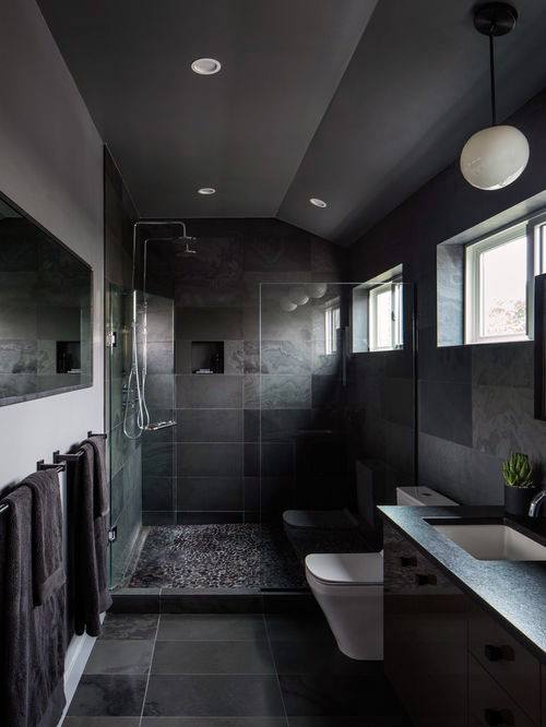 luxury modern bathrom shower tiles