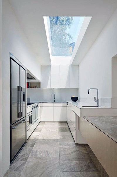 Modern Skylight Kitchen Ceiling Ideas