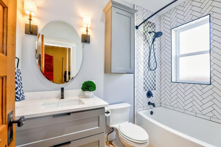 100 Small Bathroom Tile Ideas