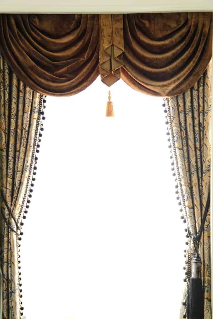 pelmet living room curtains