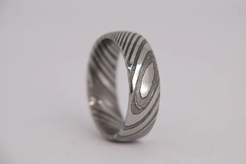 Patrick Adair Damascus Steel Ring